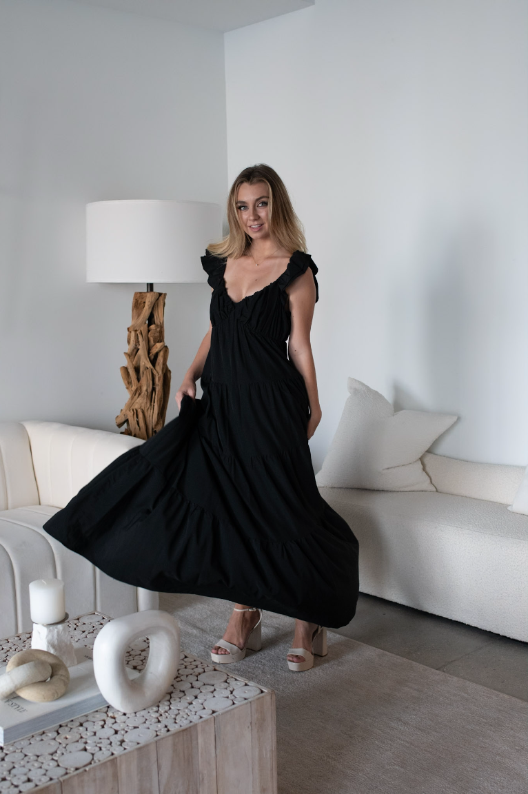 Black Maxi-Dress