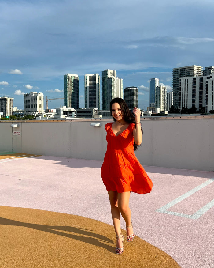 Naranja Mini Dress