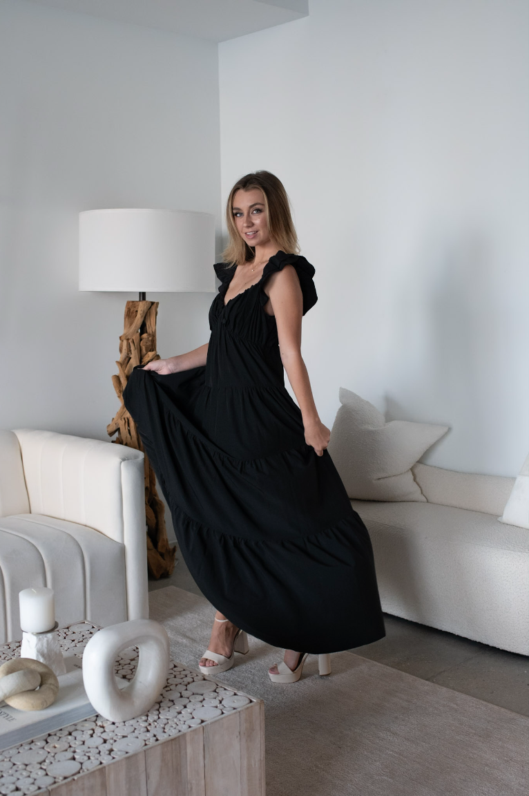 Black Maxi-Dress